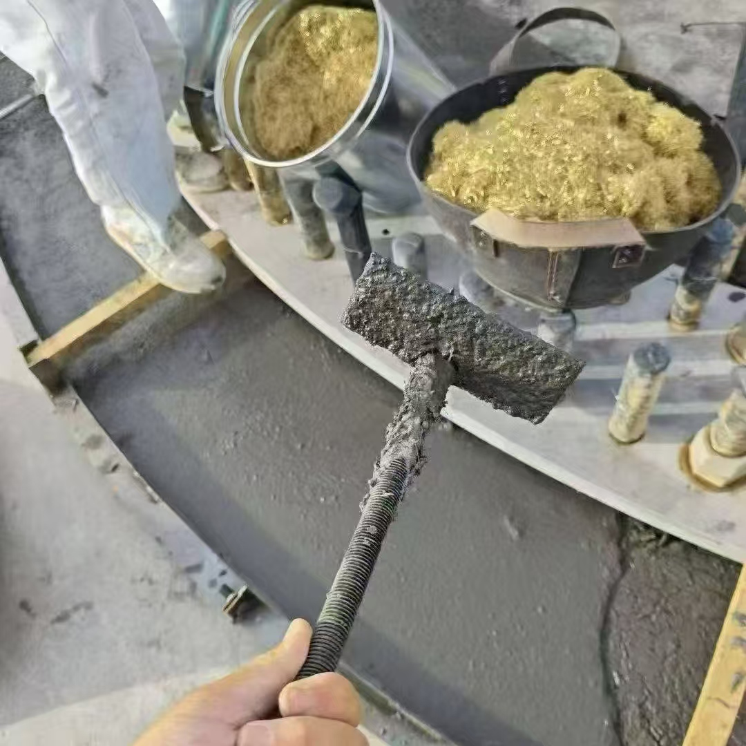老河口C120钢纤维高强无收灌浆料 轧机压缩机汽轮机发电机锻压设备底座灌浆材料